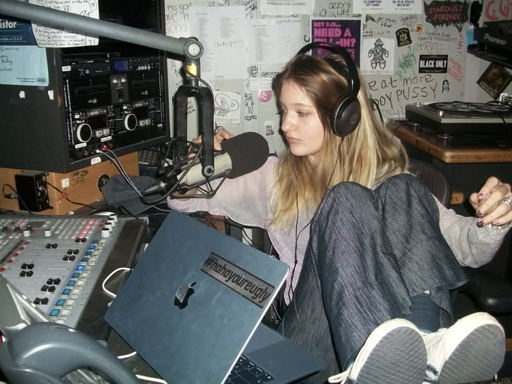 Alina im Studio